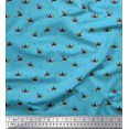 thumbnail image 1 of Soimoi Cotton Voile Fabric Triangle,Tree & Tent Tribal Print Fabric by The Yard 56 Inch Wide, 1 of 3