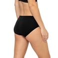 thumbnail image 4 of Fruit of the Loom Women's Seamless Underwear, No Show Panties, Multiple Styles, 4‑Way Stretch, 6-Pack, Sizes S-2XL, 4 of 13