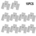 thumbnail image 1 of 10Pcs Solar Middle Clamp Pv For Frame Height 25-50Mm Aluminum Alloy Solar Access, 1 of 6