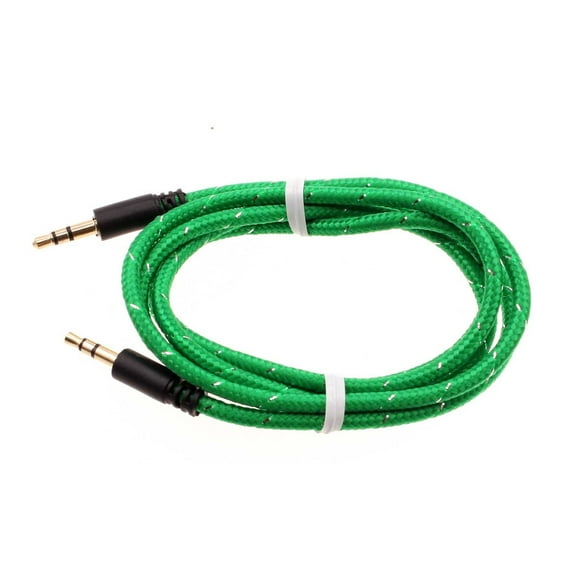 3.5mm Aux Cable Adapter Car Stereo Aux-in Audio Cord Speaker Jack Wire J1G for LG V50 ThinQ 5G, V40 ThinQ, V35 ThinQ, Tribute Monarch, G8X ThinQ, G8 ThinQ, G7 ThinQ, Escape Plus, G Pad X8.3