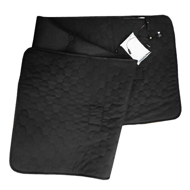Escalada Colchoneta para dormir con calefacción USB para exteriores Colchón para dormir caliente eléctrico para acampar (negro) Ehuebsd Para Estrenar