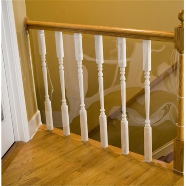 Cardinal Gates Ks5 5 Roll Clear Banister Guard Clear Walmart Com