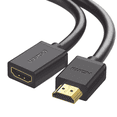 thumbnail image 1 of Cable extensor HDMI de 1 M / 4K@60Hz / 3D / HDR / Macho a Hembra / Núcleo de cobre estañado / Transmisión estable., 1 of 1