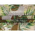 thumbnail image 4 of oneOone Velvet Brown Fabric Tropical Leaves Sewing Material Print Fabric By The Yard 58 Inch Wide, 4 of 5