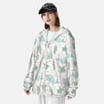 thumbnail image 4 of Pofeuu Whale And Turtle Print Sun Protection Outdoor Lightweight Full Zip UV Cooling Hoodie Long Sleeve Summer Clothing for Outdoor Hiking-Large, 4 of 5