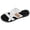 A White, variant on Sandals for Women Wide Width Open Toe Slip On Beach Sandal Comfortable Mesh Slide Orthopedic Walking Shoes Black Size 8.5