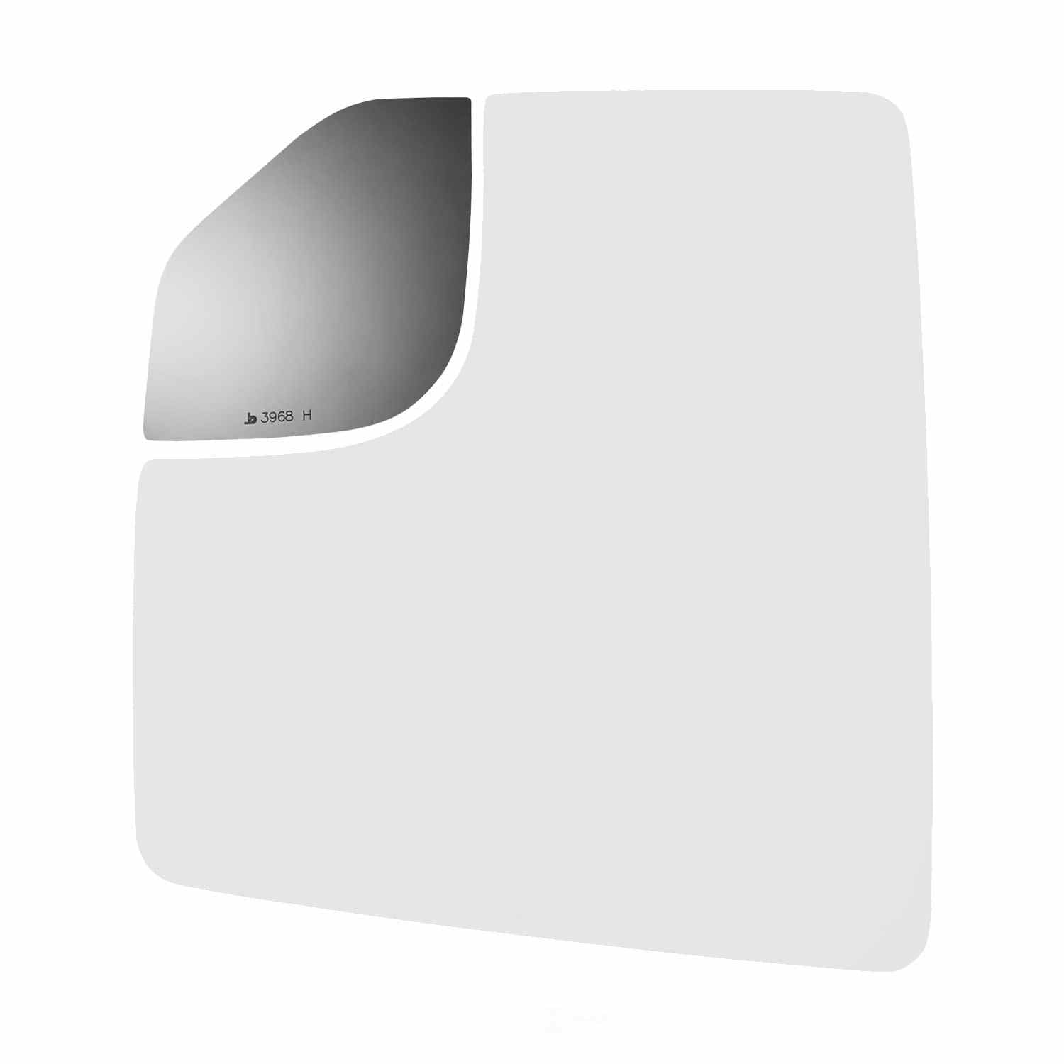 Burco Side View Mirror Replacement Glass - Clear Glass - 3968H