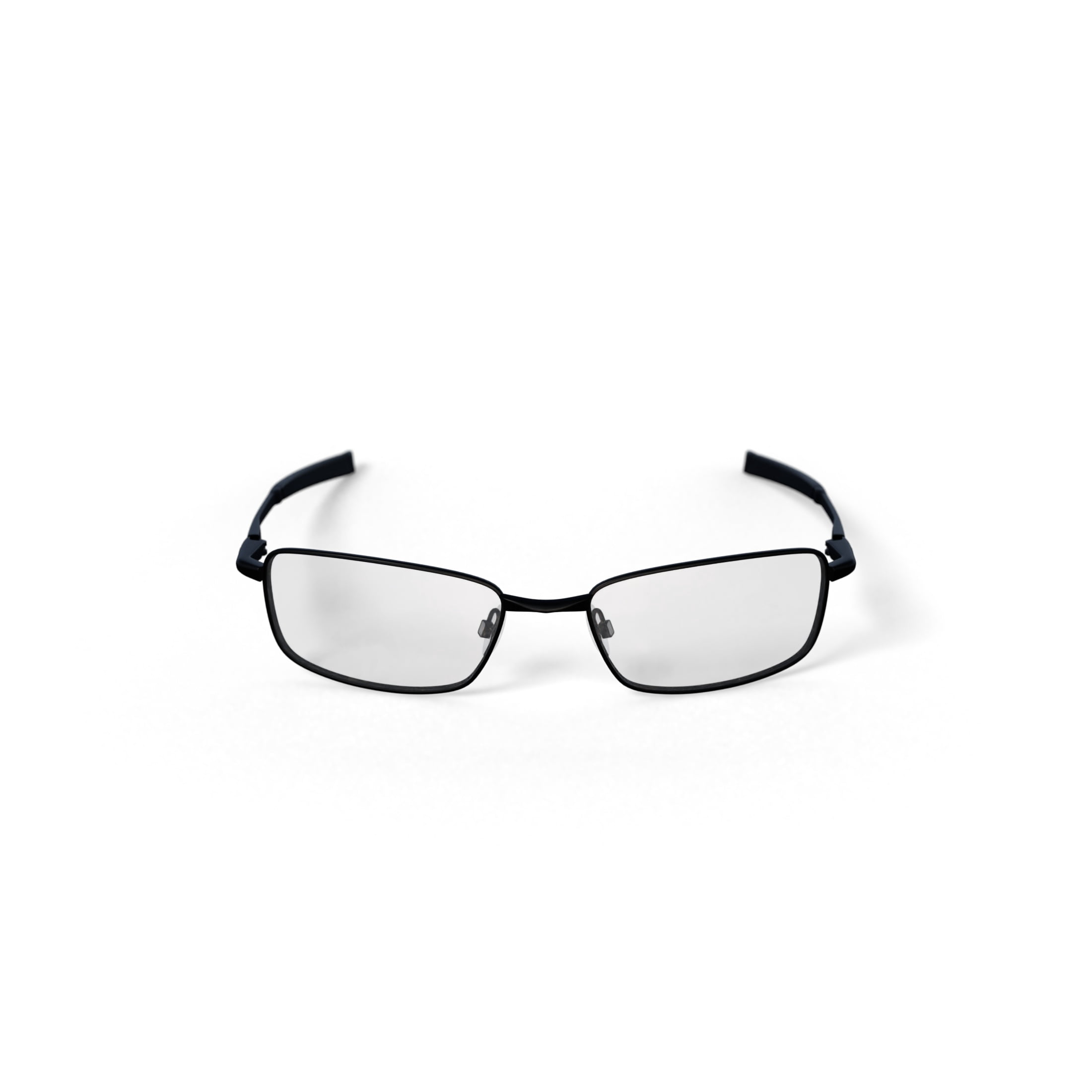 Oakley Bottle Rocket 4.0 Optical Glasses, Metal Prescription Eyeglasses with Case, Size 53, Matte Black