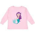 thumbnail image 3 of Inktastic Mermaid Girls Long Sleeve Toddler T-Shirt, 3 of 5