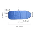 thumbnail image 4 of Txmasen Car Seat Towel Cover Sweat Absorbed Waterproof Front Seat Protector Car Interior Blue, 4 of 9
