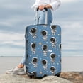 thumbnail image 5 of Cauagu Cute Cartoon Astronaut Print Travel Luggage Cover,Travel Dust-proof Suitcase Cover Softside Suitcase Protector for 18-32inch,Not Included Suitcase, 5 of 8