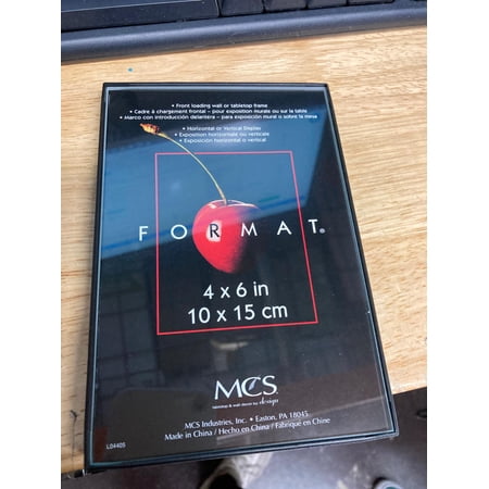 MCS Format Frames, 4 x 6 in, Black, 6 Count | Walmart Canada