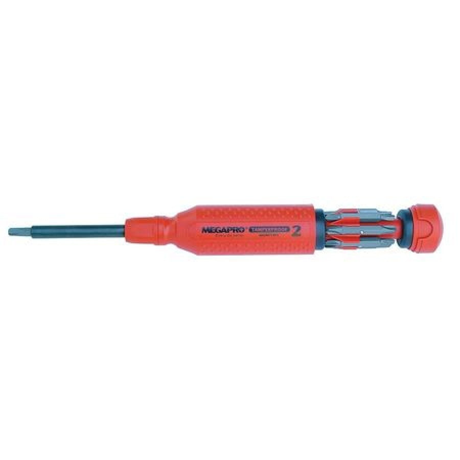 MEGAPRO 151TP2B MultiBit Screwdriver, Tamperproof 2, 15in1,81/2
