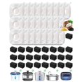 thumbnail image 1 of Filtros para fuente de agua Veken, 50 unidades, para Veken de 2,8 L, 2,0 L, 2,5 L, 4,0 L, 1 of 9