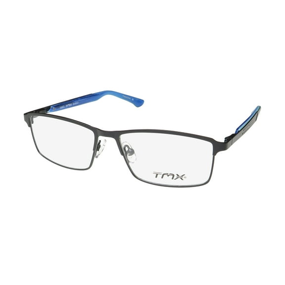 TIMEX TMX DEADLOCK FULL-RIM METALLIC ARMS CLASSIC DESIGN EYEGLASS FRAME/GLASSES