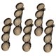 thumbnail image 4 of unbranded 5Ud Accesorios Para El En Marrón Con Base De Cobre Para Manualidades, 4 of 8