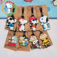 thumbnail image 2 of Etiqueta de identificación de equipaje creativa de Snoopy, accesorios de viaje, etiqueta decorativa para equipaje con dibujos animados de Snoopy y Charlie Brown, 2 of 5