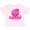 AD-Pink, variant on Inktastic Cute Octopus, Little Octopus, Baby Octopus, Hearts Girls Toddler T-Shirt