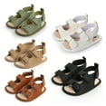 thumbnail image 4 of Baby Sandal Children Soft-Sole Shoes Breathable Toddler First Walker Shoes Non-Slip 1-3Y Boys Girl Unisex Peep-Toe Shoes, 4 of 6