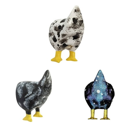 

TANGNADE Chicken Butt Magnets Fridge Decor Chicken Butt Gifts Funny Chicken Butt Gifts（3pcs）