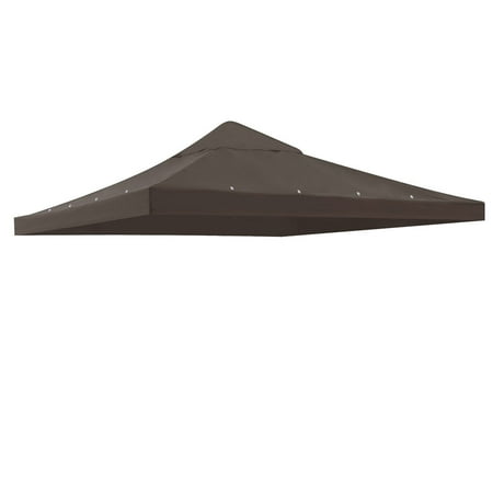 Yescom 1 Tier 10'x10' Replacement Gazebo Canopy Top Patio Garden Cover