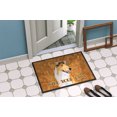 thumbnail image 2 of Carolines Treasures SS4903MAT 18 X 27 In. Collie Smooth Wipe Your Paws Indoor Or Outdoor Mat, 2 of 4