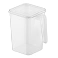 thumbnail image 1 of CAJA DE ALMACENAMIENTO DE PUERTA LATERAL DEL REFRIGERADOR, Contenedores de la Puerta del Nevera de la Puerta de Nevera reutilizable con tapa para la cocina, 1 of 7