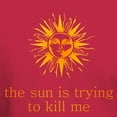 thumbnail image 3 of CafePress - The Sun Is Trying To Kill Me Dark T Shirt - Men's Classic Graphic Cotton T-Shirt, 3 of 4