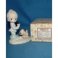 thumbnail image 3 of Precious Moments Figurine: E-1374B Praise the Lord Anyhow (5") Boy, 3 of 3