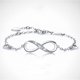 thumbnail image 1 of Pulsera Charm de Plata de Ley 925 para Mujer Oro Blanco JAMW Sencillez, 1 of 5