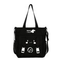 thumbnail image 1 of Sanrio hello kitty Shoulder messenger Bag kuromi Handbag College storage bag Student Tutorial Bag High School Cross Body Bag, 1 of 7