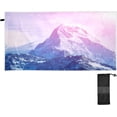 thumbnail image 2 of GZHJMY Pink Mountain Beach Towel Quick Dry Absorbent Bath Towels Sandproof Lightweight Towel for Gym Yoga Sports Swimming- 30x60in Washcloth, 2 of 7