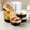 Black, Gold, variant on 150 Pcs 10 oz Mini Cake Pans with Lids Aluminum Foil Baking Cups Disposable Square 4x4 Muffin Pans for Cheesecake Brownie Pudding Dessert Baking