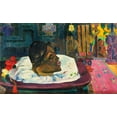thumbnail image 2 of Gauguin, Paul 14x10 Gold Ornate Wood Framed with Double Matting Museum Art Print Titled - The Royal End, 2 of 4