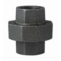 Prosource 34B-3/4B Pipe Union, 3/4 in, Threaded, Malleable Iron, 40 Schedule, 300 PSI Pressure