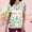 Green, variant on Babysbule Women's Fashion Short Sleeve V-Neck Tops Working Uniform Printed With Pocket Womens Summer Tops