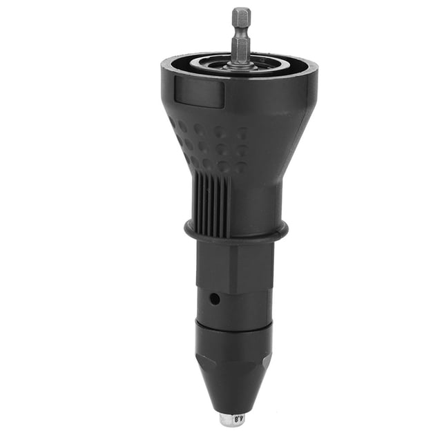 Adaptateur Électrique pour Rivets, Adaptateur pour Rivets, Kit d'Outils de Perceuse Électrique pour Percer, Tirer les Rivets et Visser avec Matériau Métallique + Plastique, Efficace et