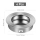 thumbnail image 3 of BRIGHTFUFU 4 Uds 35mm plano de acero inoxidable empotrado tirador dedo insertar puerta corredera manija gabinete tiradores cajón, 3 of 7