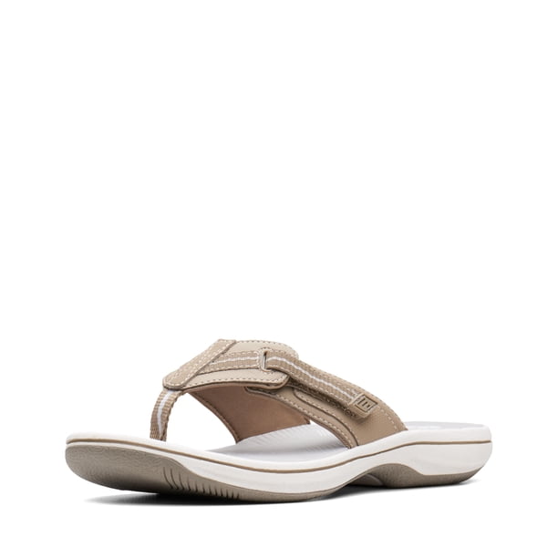 Sandalia Clarks Brinkley Jazz para Mujer, Chancla Sintética Talla 6 US