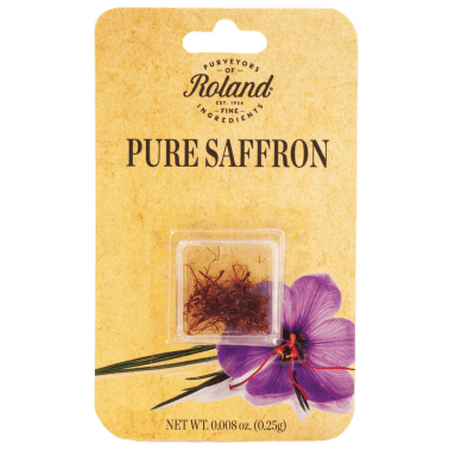 Saffron, Pure Mancha Selecto (Roland) 0.008 oz (0.25g)