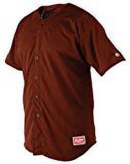 Rawlings Youth Short Sleeve Jersey | Cardinal | MED