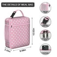 thumbnail image 3 of 4-in-1 Game Day Lunch Box, Insulated Cooler Bag for Work & Gym - Leakproof Tote for Soccer, Volleyball, Basketball, Baseball Activities, 3 of 6