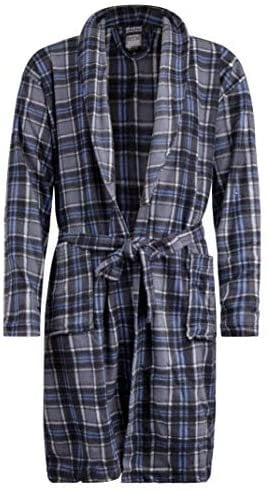 Mens Fleece Robe 100/% Polyester Ecko Unltd