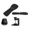 thumbnail image 4 of Lubelski Computer Elbow Arm Rest Support Chair Desk Armrest Home Office Wrist Mouse Pad 52.5x25.3x10.3cm Black, 4 of 7