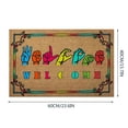 thumbnail image 2 of 16x24 Inch Doormat Coir Outdoor Entrance Indoor Mat for Front Door Out Door Rugs for Door Easy to Clean Indoor Mats for Entryway Front Door Patio Porch, Indoor Outdoor, Fun Sign Language Gesture, 2 of 6