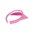 thumbnail image 4 of Top Headwear Mens Womens Sun Protection Sports Cotton Twill Clip On Golf Tennis Visor, Pink, 4 of 4