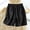 Black, variant on Womens Wide Leg Linen Shorts Summer Casual Loose Pleated Elastic High Waisted Bermuda Shorts Black 3XL