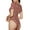 Leopard Print2, variant on Picia Leopard Print Womens One Piece Swimsuits Modest Tummy Control Bathing Suits Lace Up Slimming Swim Suit-XX-Large