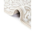thumbnail image 7 of Unique Loom Rushmore Collection Area Rug - Johnson (8' Square Snow White/Beige), 7 of 7