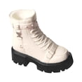 thumbnail image 2 of 1/6 Figuras de acción Botas de tacón grueso Botas de muñeca de 12 "Colecciones de moda de bricolaje para muñecas de muñeca de 30 cm zapatos de muñeca, 2 of 8